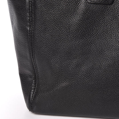 Chanel Calfskin Cerf Executive Shopper Tote Black 18 of 21