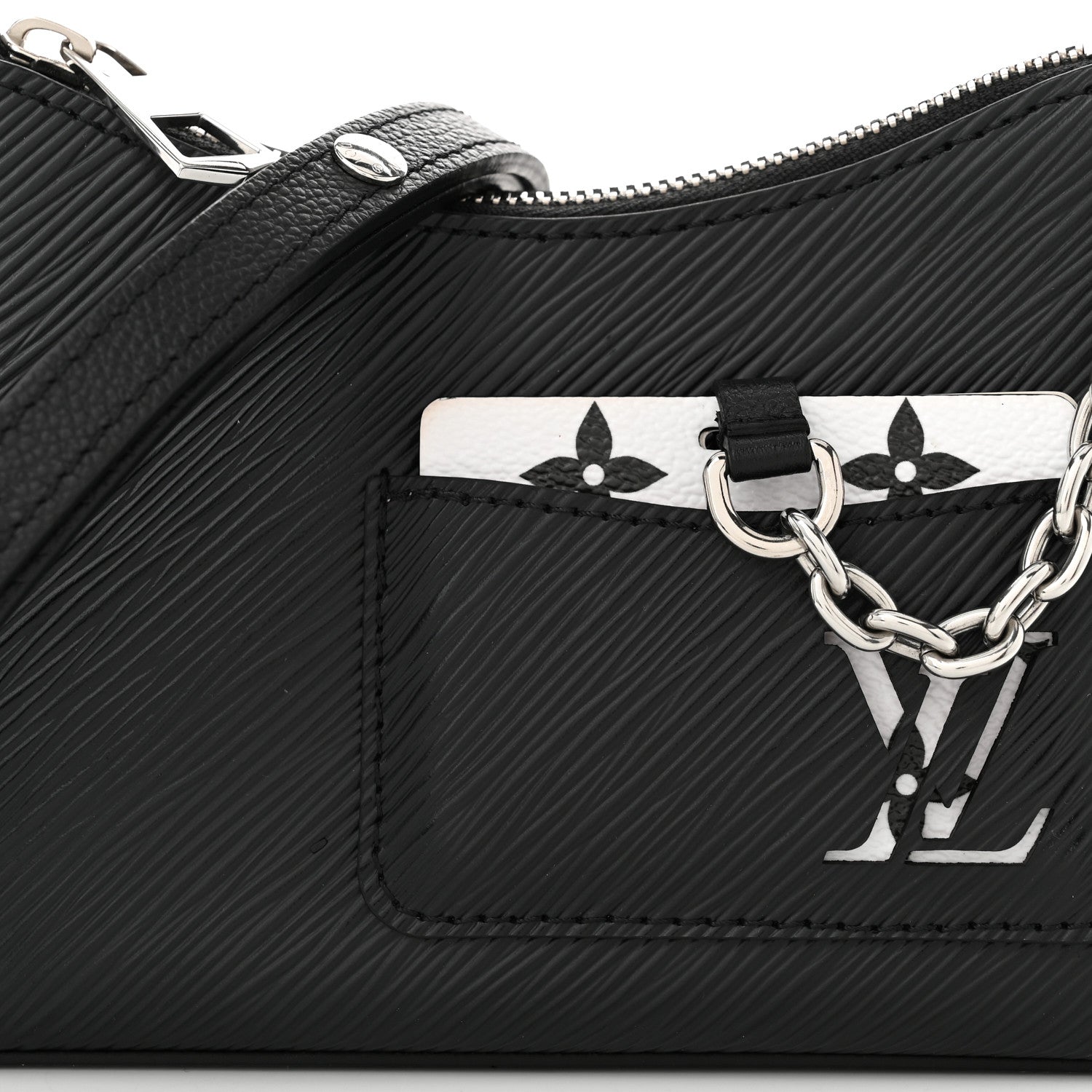 Louis Vuitton Epi Marellini Black 8 of 10