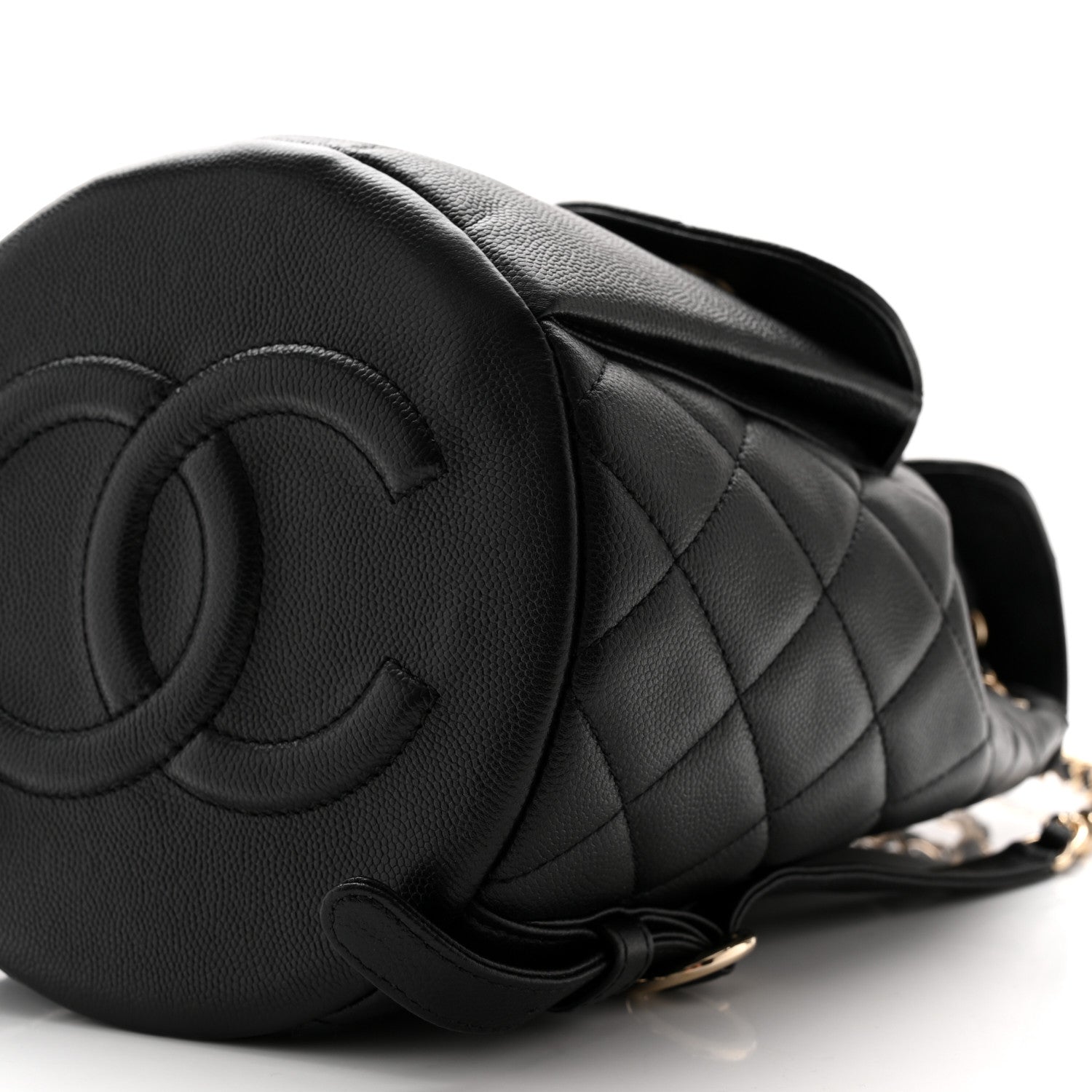 Chanel Caviar Quilted Pockets Backpack Black 9 of 9