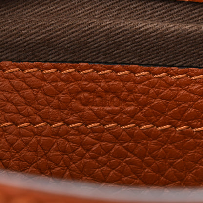 Chloe Grained Calfskin Small Marcie Saddle Bag Tan 6 of 13