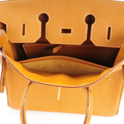 Hermes Chevre De Coromandel HAC Birkin 32 Caramel 23 of 25