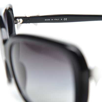 Chanel CC Bow Sunglasses 5171 Black White 6 of 7