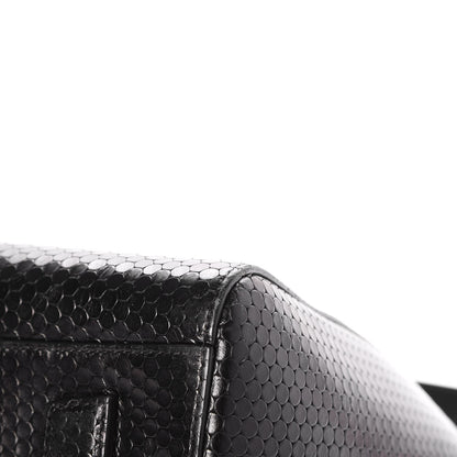 Givenchy Calfskin Dot Embossed Small Antigona Black 13 of 19