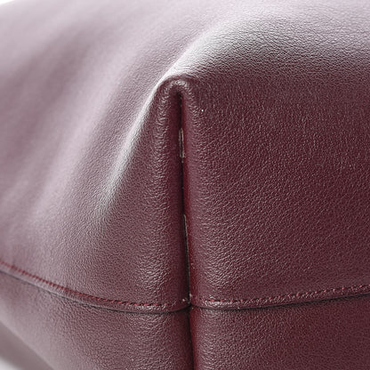 Saint Laurent Calfskin Large Shopping Tote Bordeaux 12 of 13