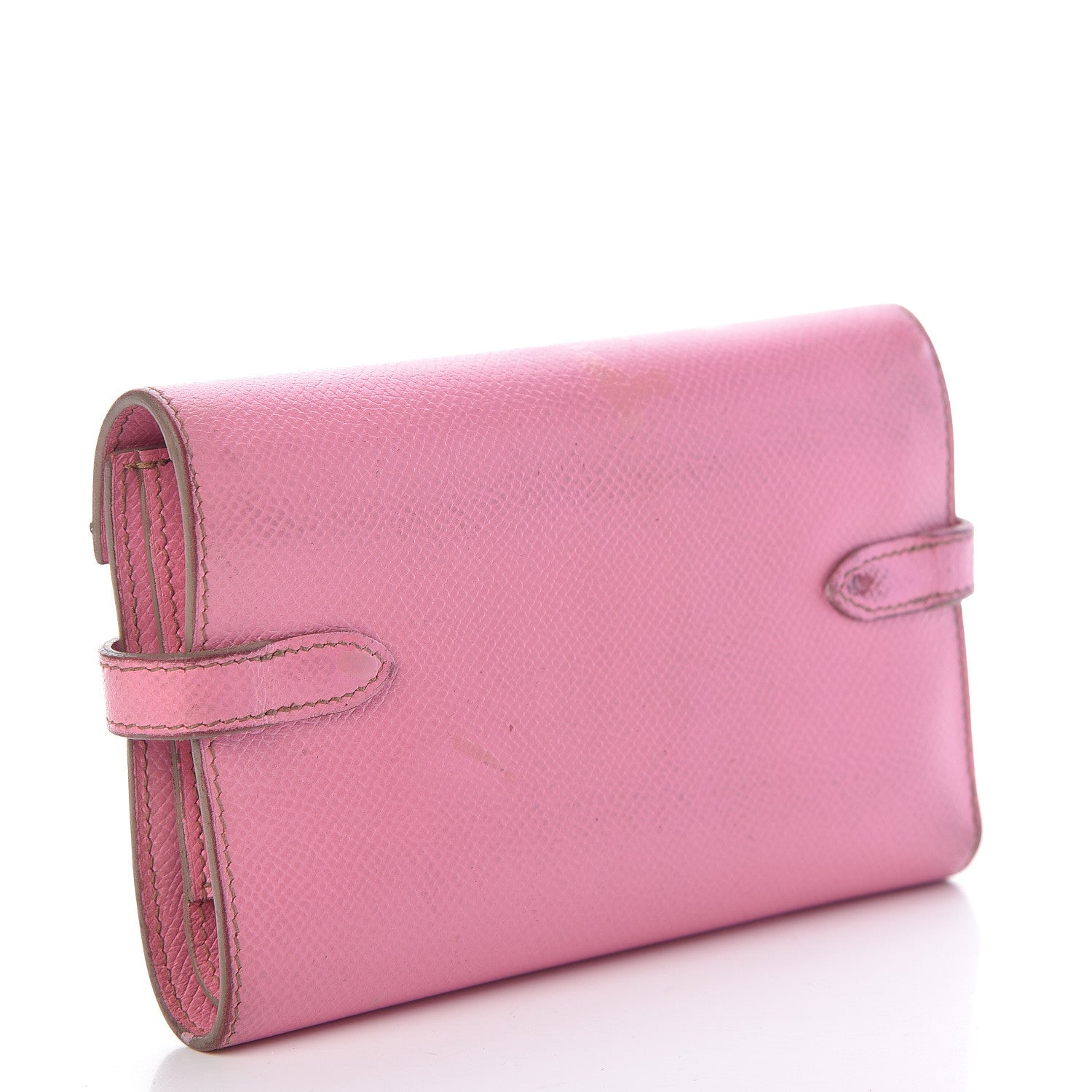 Hermes Epsom Kelly Medium Wallet 5P Pink 3 of 23