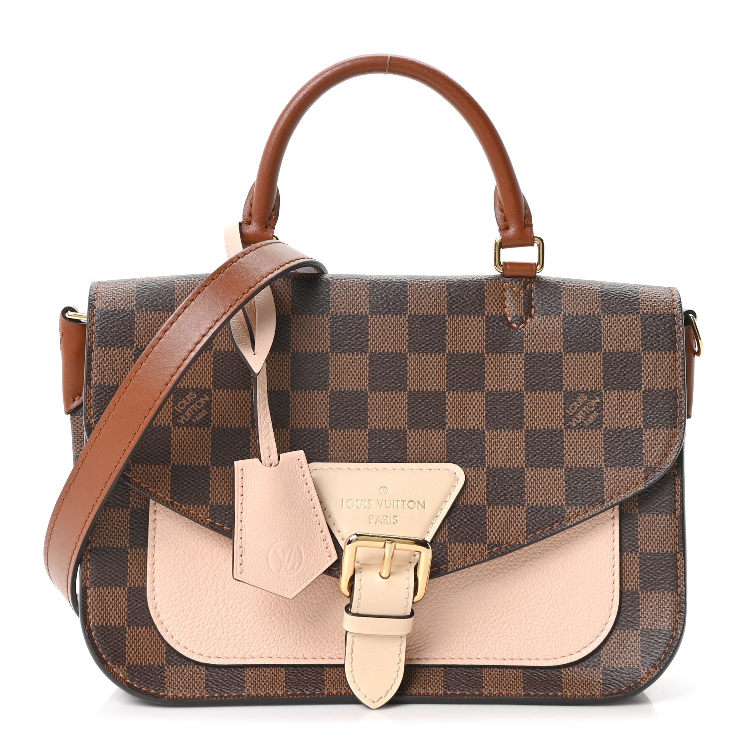 Louis Vuitton Damier Ebene Beaumarchais Creme 1 of 9