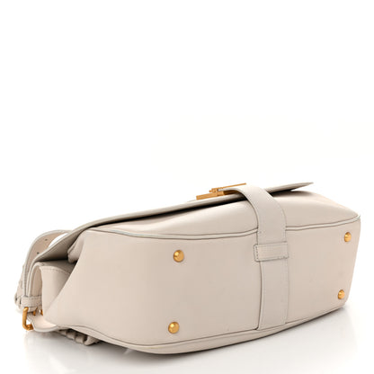 Bottega Veneta Nappa Intrecciato Strap Shoulder Bag White 4 of 10