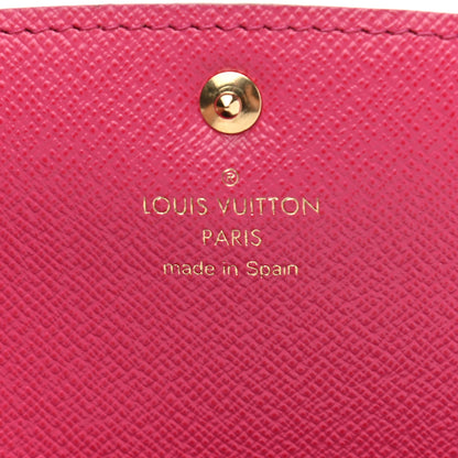 Louis Vuitton Monogram Bloom Flower Emilie Wallet Fuchsia 6 of 8