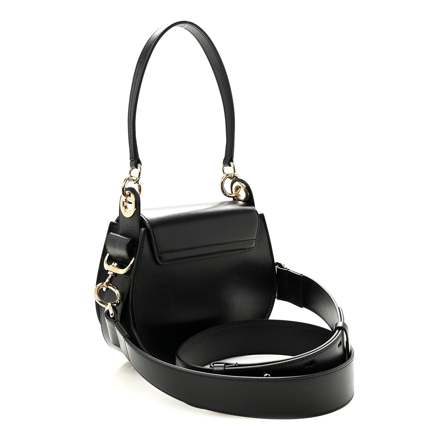 Chloe Calfskin Small Tess Bag Black 2 of 8