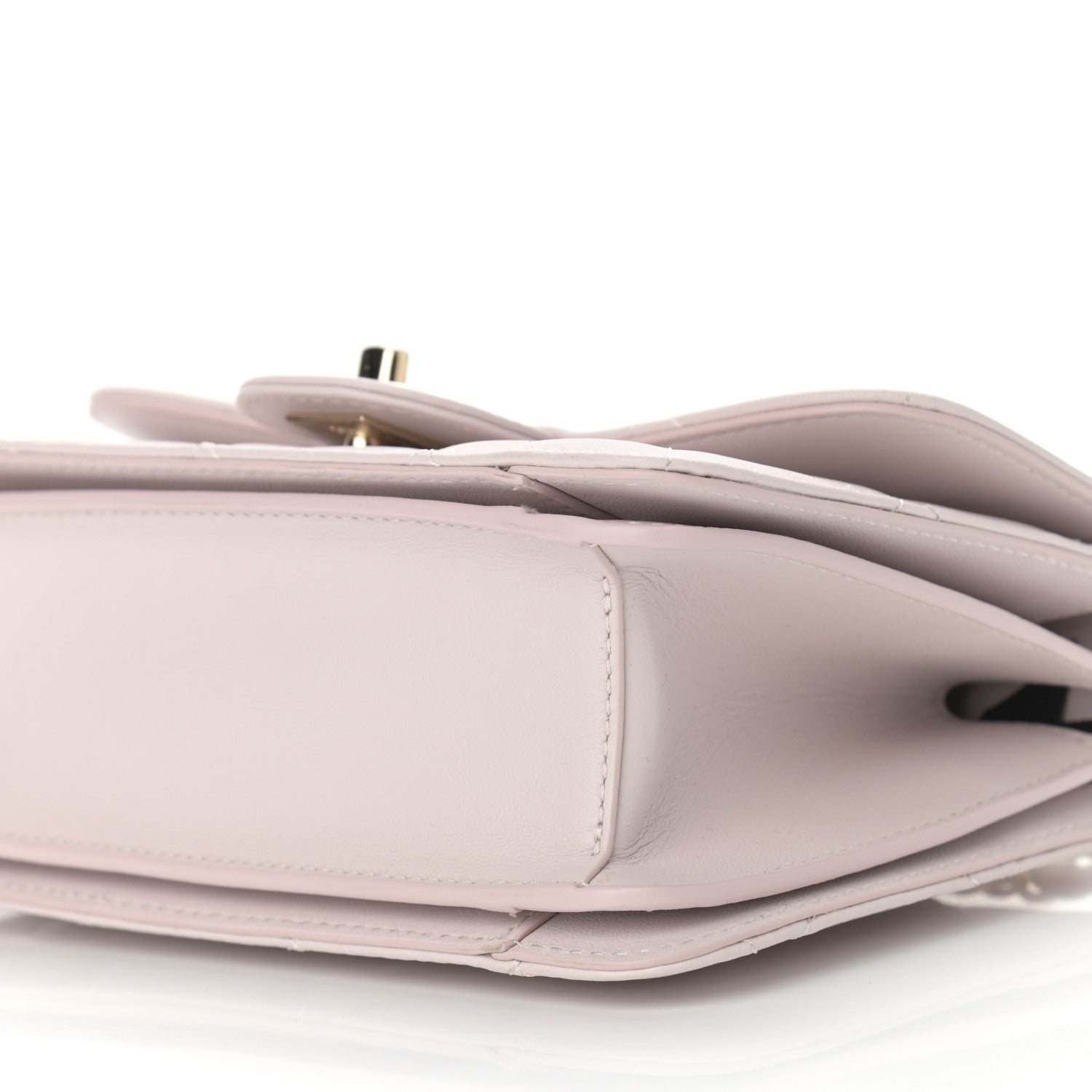 Chanel Calfskin Quilted Coco Lady Flap Light Purple 10 of 10