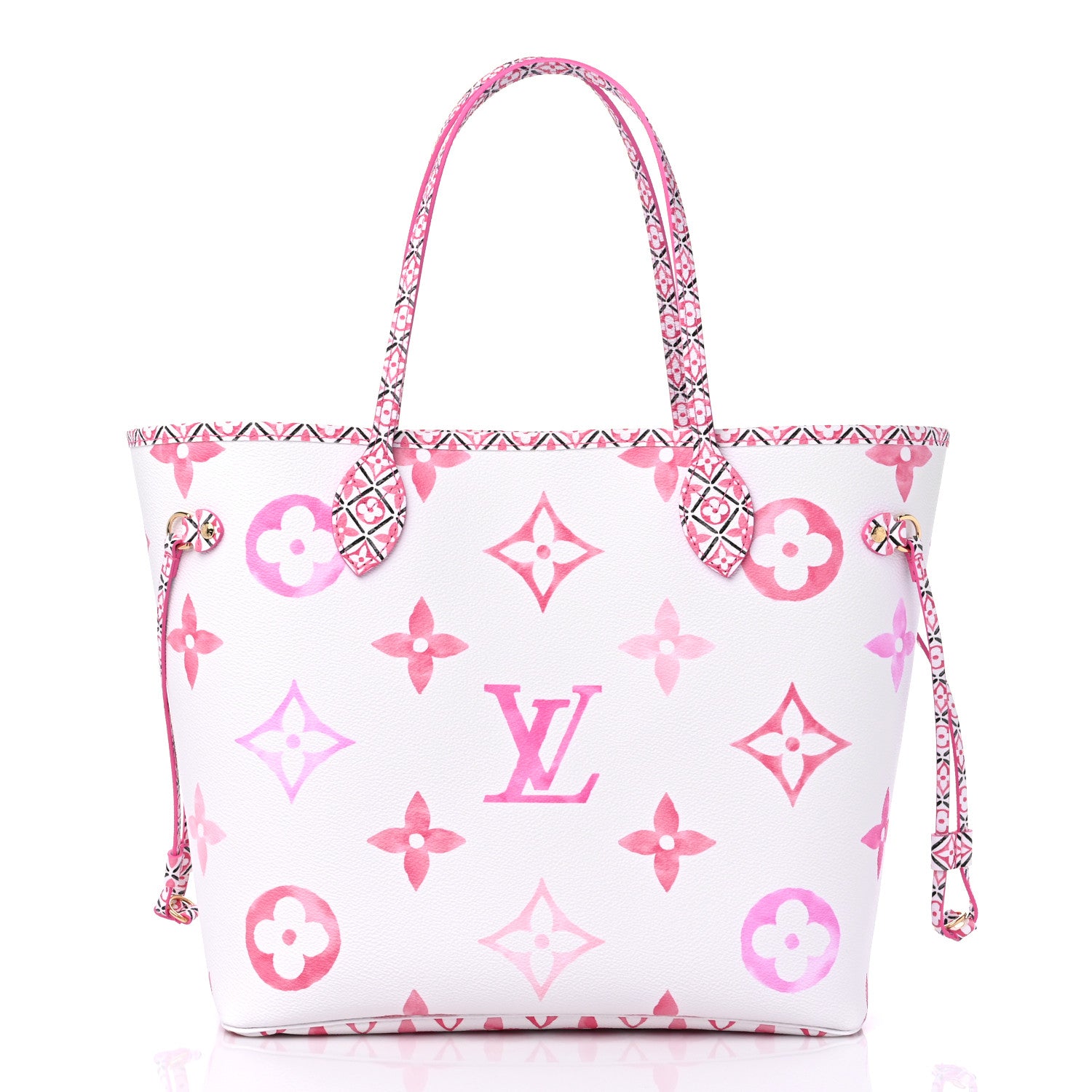 Louis Vuitton Monogram Giant By The Pool 2.0 Neverfull MM Rose 3 of 9