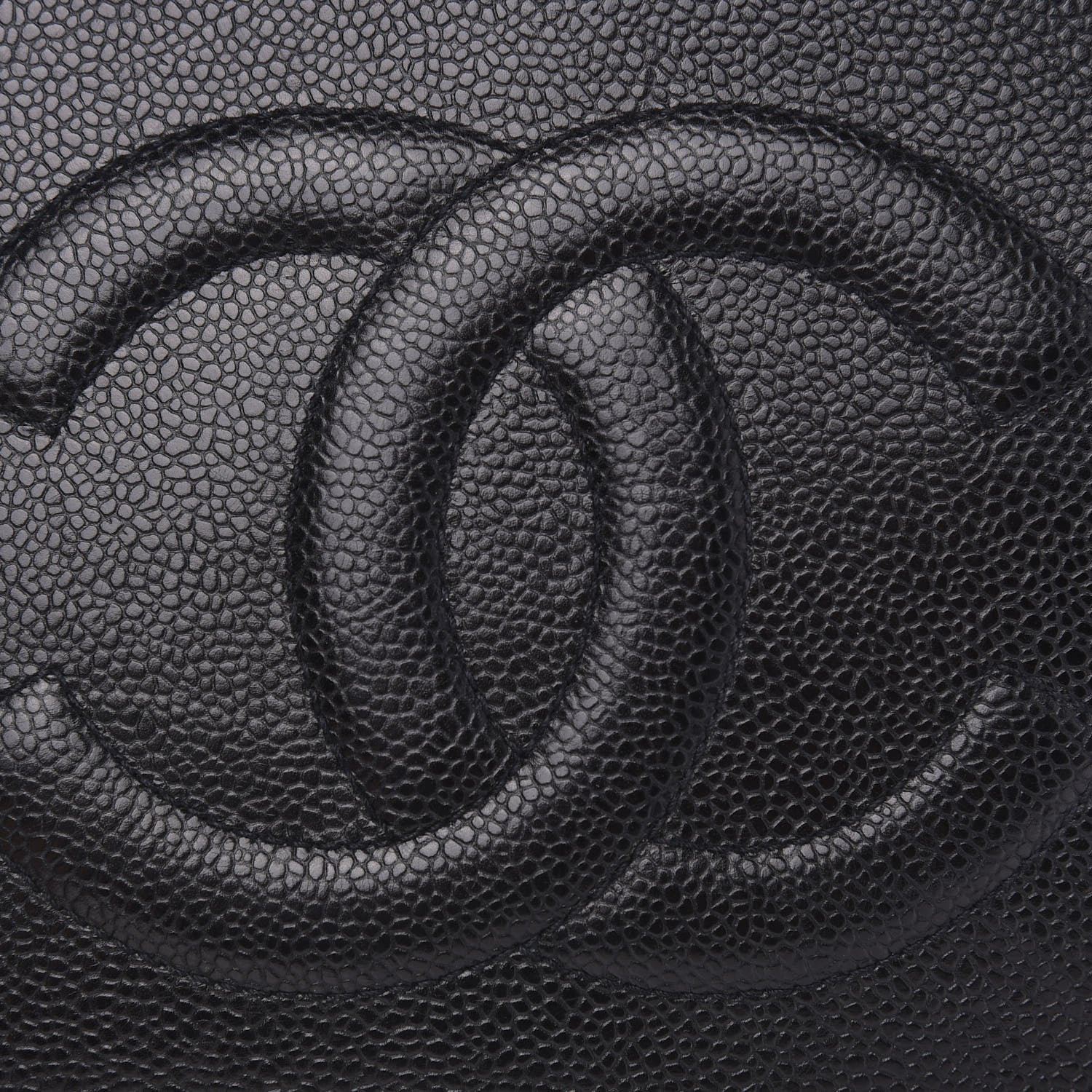 Chanel Caviar CC Shoulder Bag Black 11 of 12