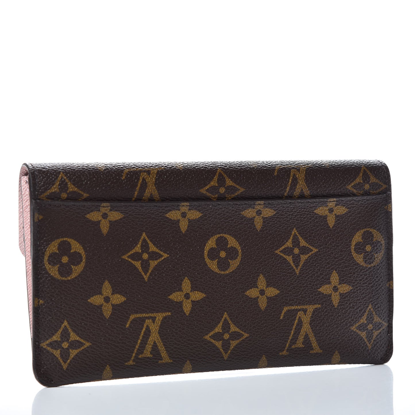 Monogram Jeanne Wallet Rose Ballerine
