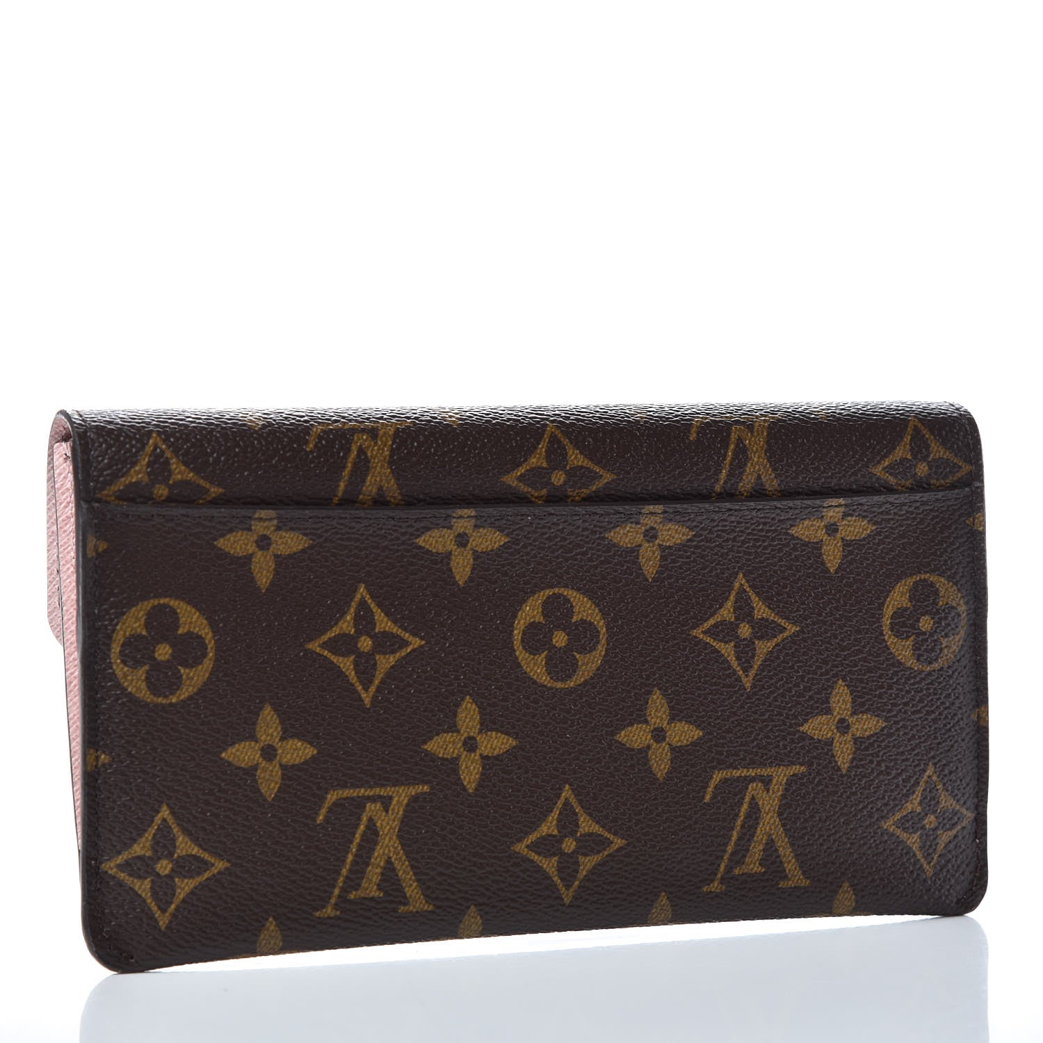 Louis Vuitton Monogram Jeanne Wallet Rose Ballerine 3 of 9