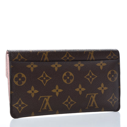 Louis Vuitton Monogram Jeanne Wallet Rose Ballerine 3 of 9