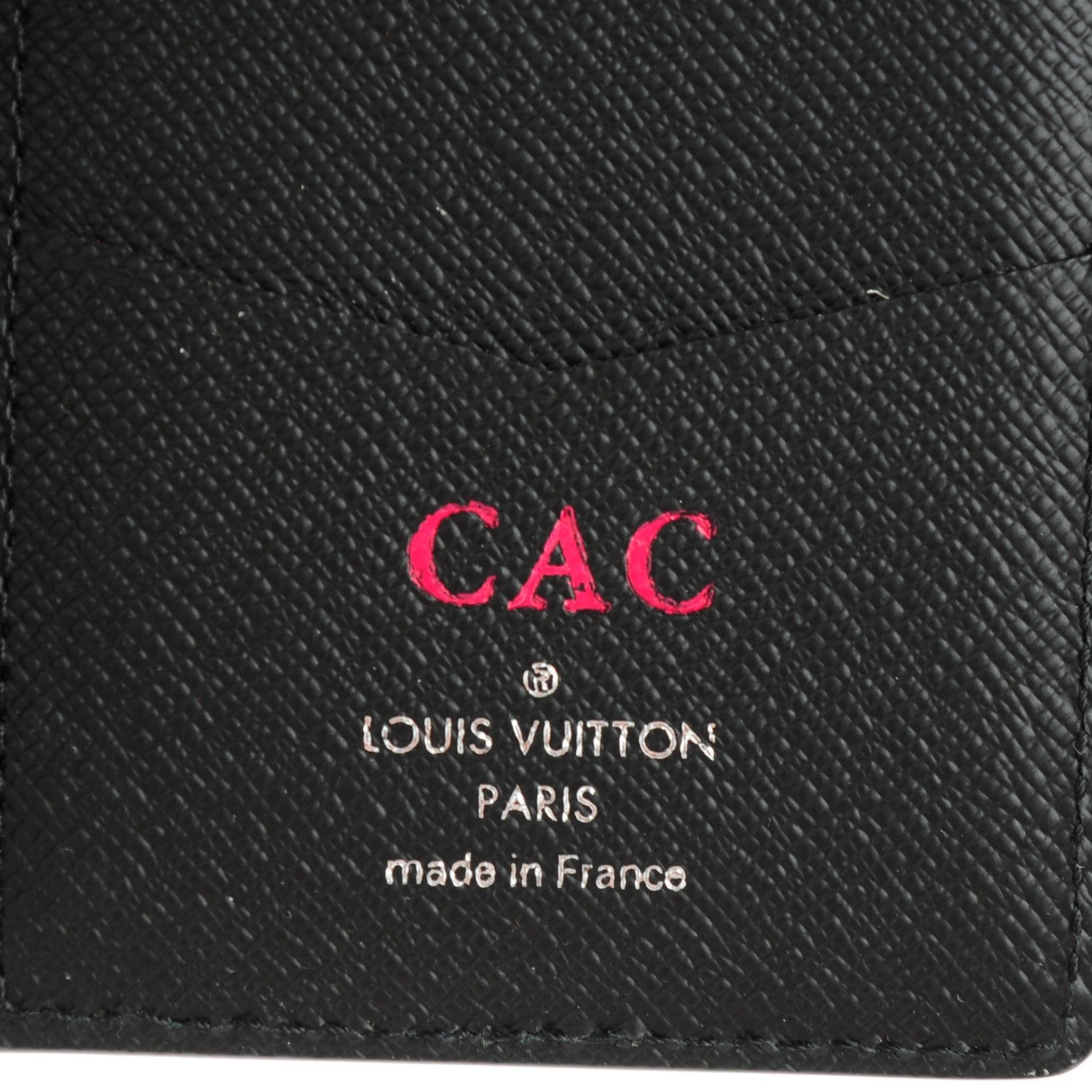 Louis Vuitton Epi Pocket Organizer Black 6 of 7