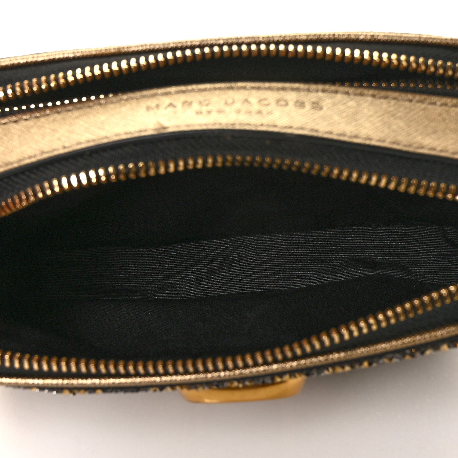 Marc Jacobs Saffiano Crystal Embellished Snapshot Camera Bag 4 of 7
