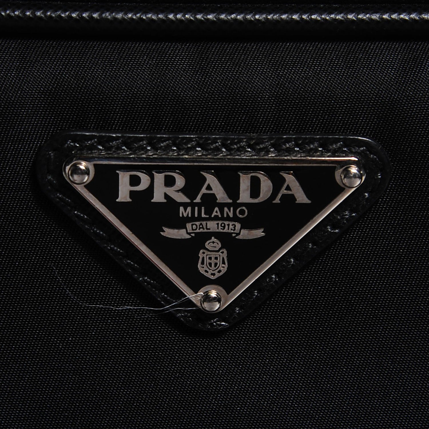Prada Nylon Carry On Rolling Luggage Black 6 of 10