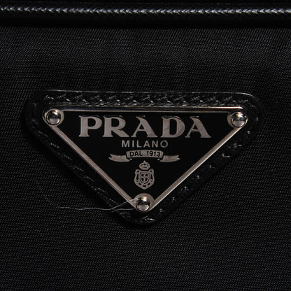 Prada Nylon Carry On Rolling Luggage Black 6 of 10