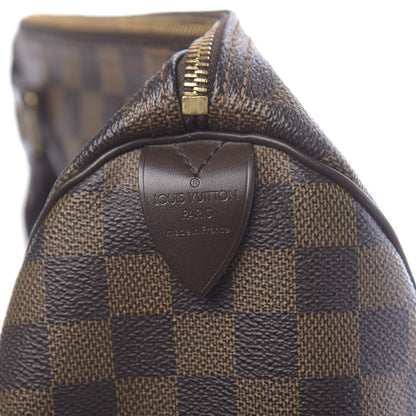 Louis Vuitton Damier Ebene Speedy 30 6 of 27
