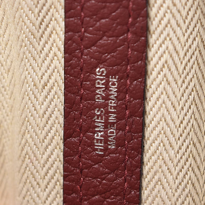 Hermes Vache Country Garden Party 30 TPM Rouge H 6 of 8