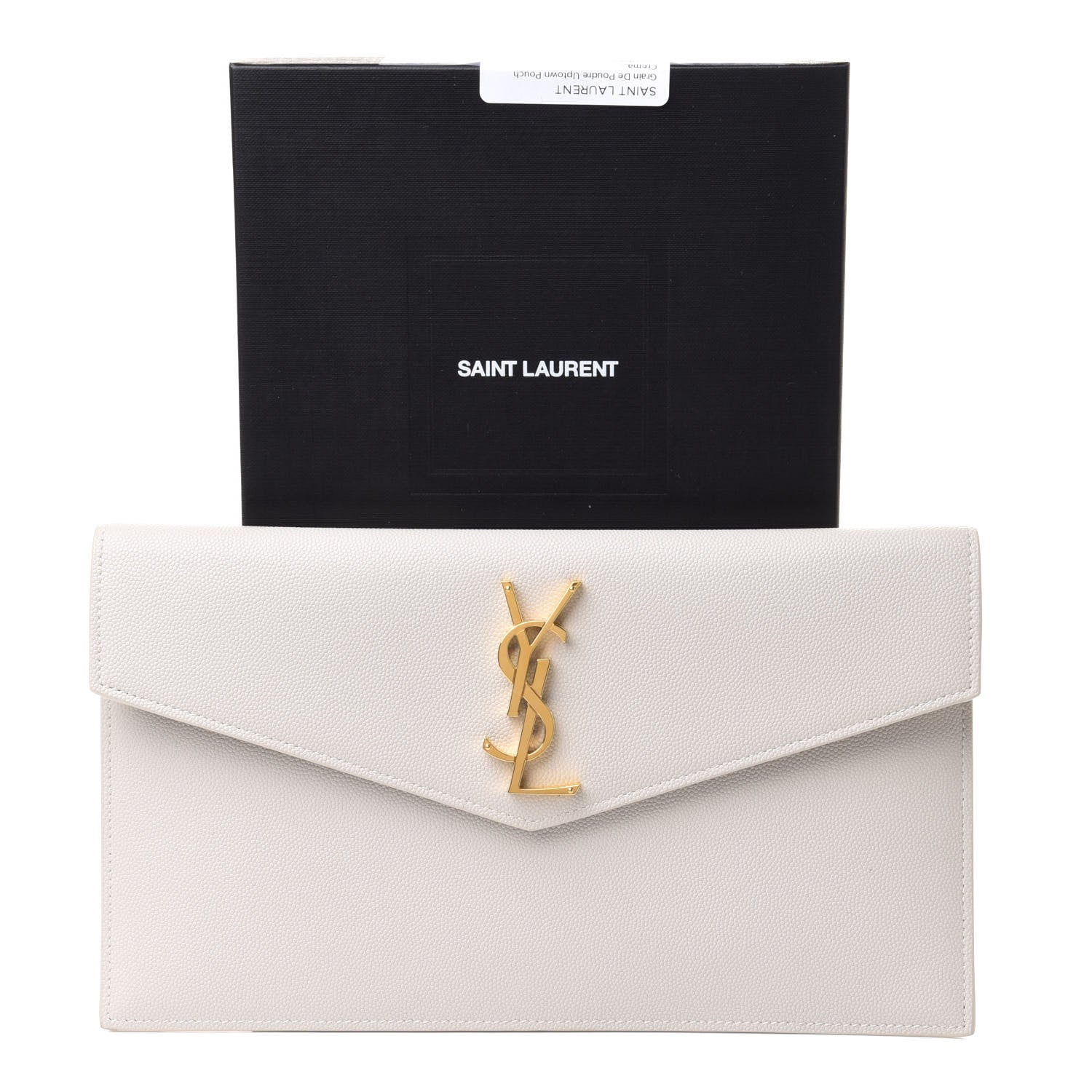 Saint Laurent Grain De Poudre Uptown Pouch Crema Soft 9 of 9
