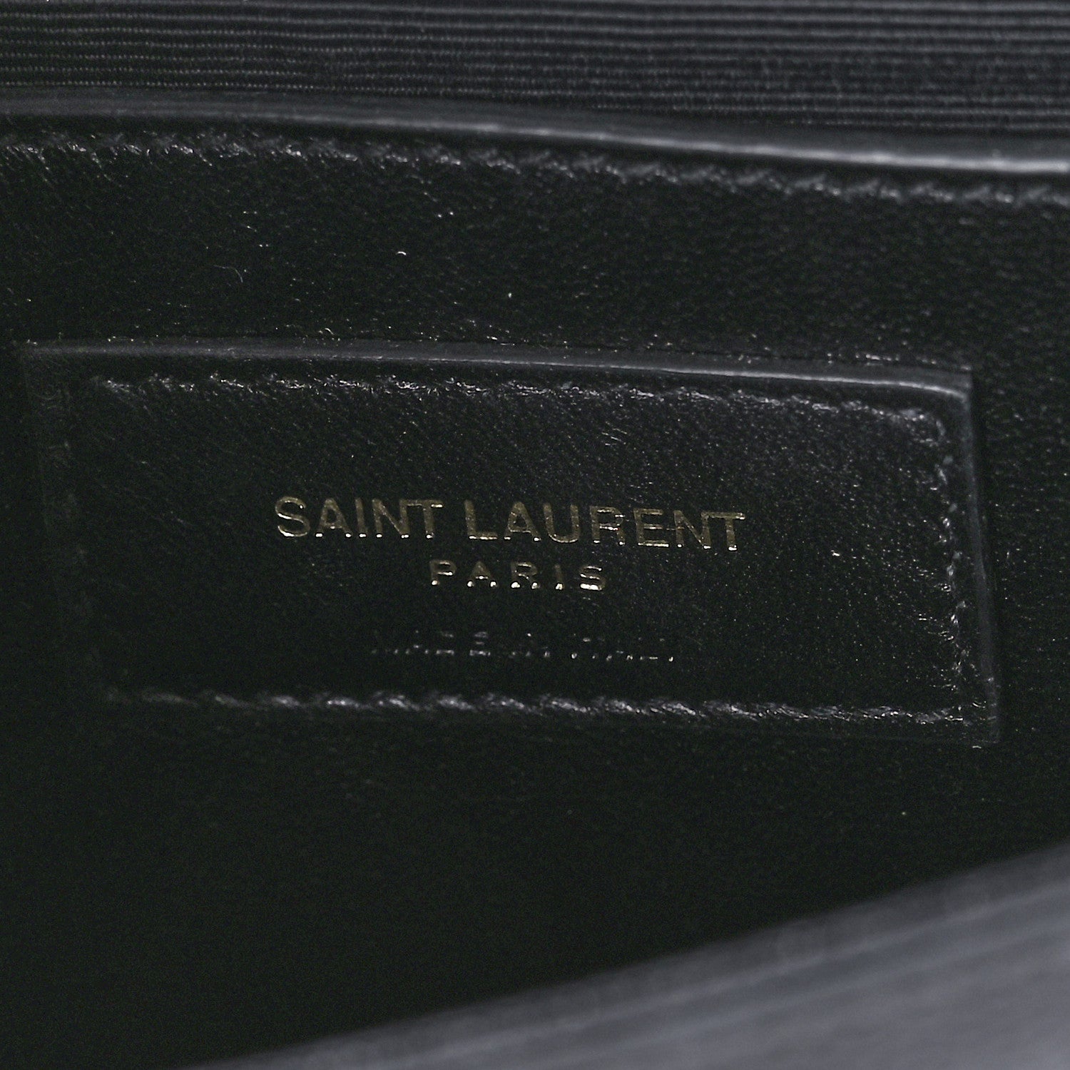 Saint Laurent Grain De Poudre Small Monogram Kate Satchel Black 7 of 12