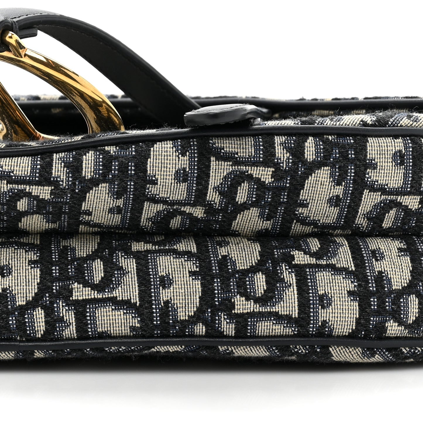 Oblique Saddle Bag Blue