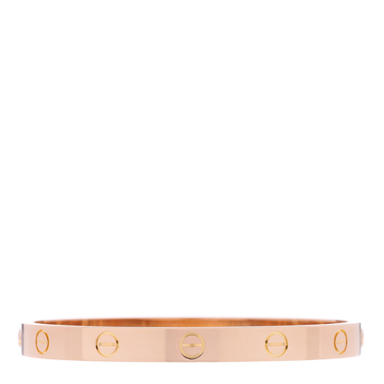 Cartier 18K Pink Gold LOVE Bracelet 17 2 of 5