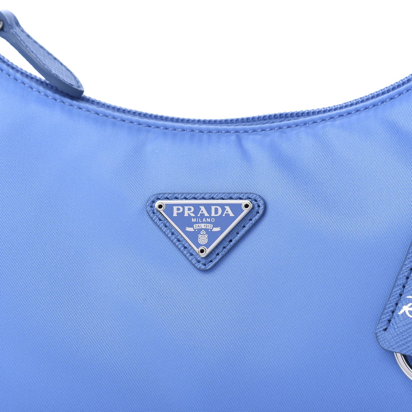 Re-Nylon Saffiano Mini Re-Edition 2000 Bag Pervinca