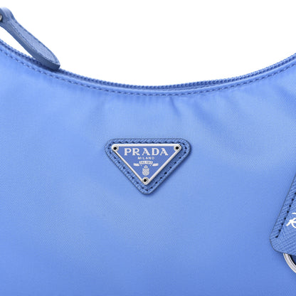 Prada Re-Nylon Saffiano Mini Re-Edition 2000 Bag Pervinca 11 of 11