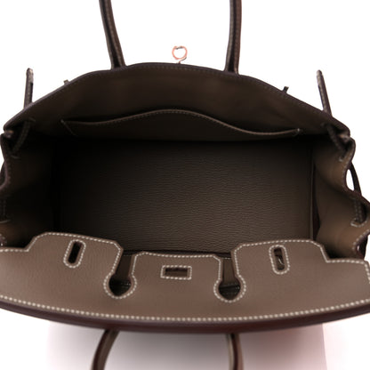 Hermes Togo Birkin 25 Etoupe 5 of 10