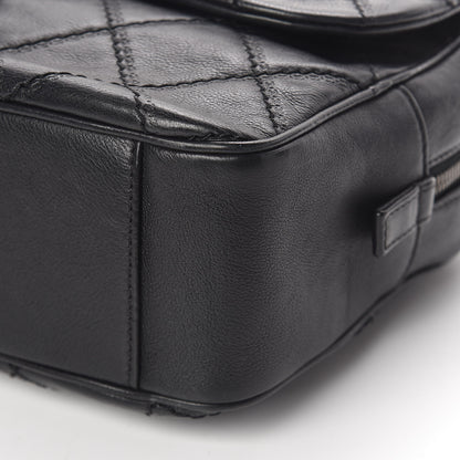 Chanel Calfskin Quilted Medium Coco Sporran Flap Black 10 of 10
