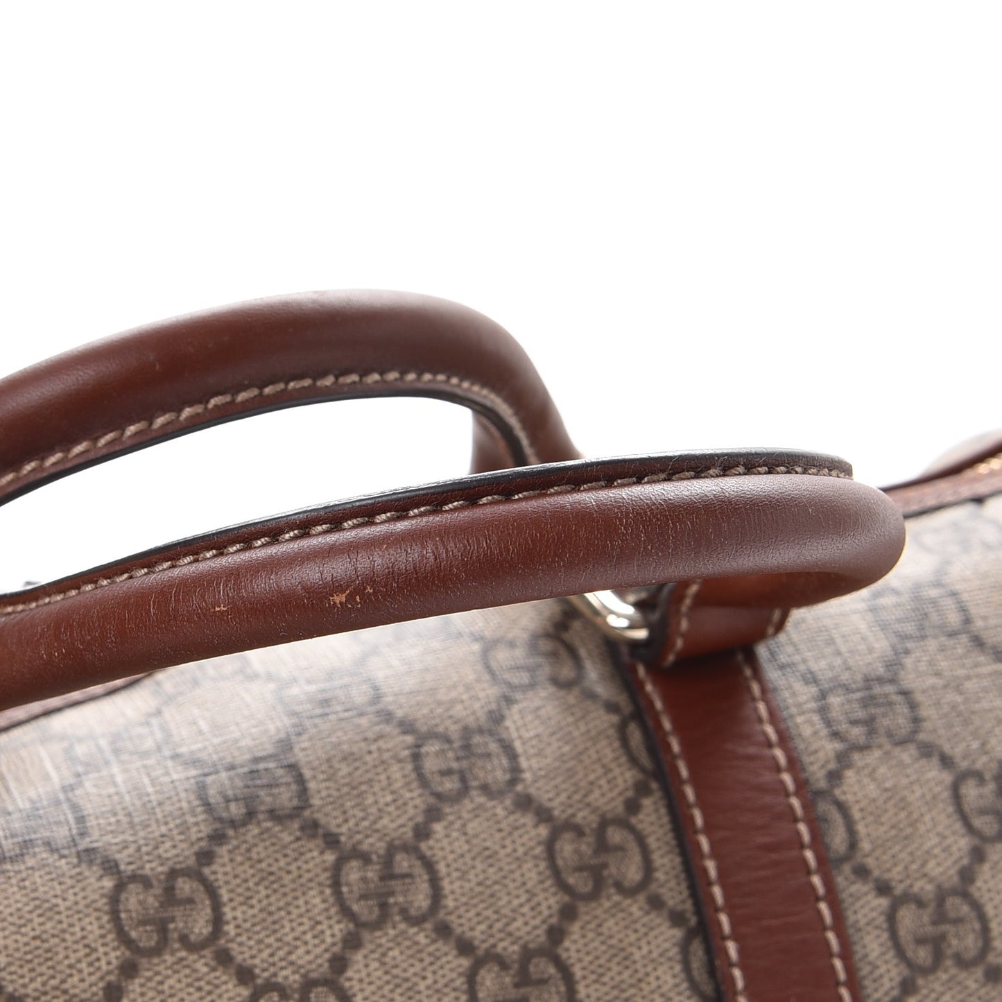 GG Plus Monogram Medium Joy Boston Brown