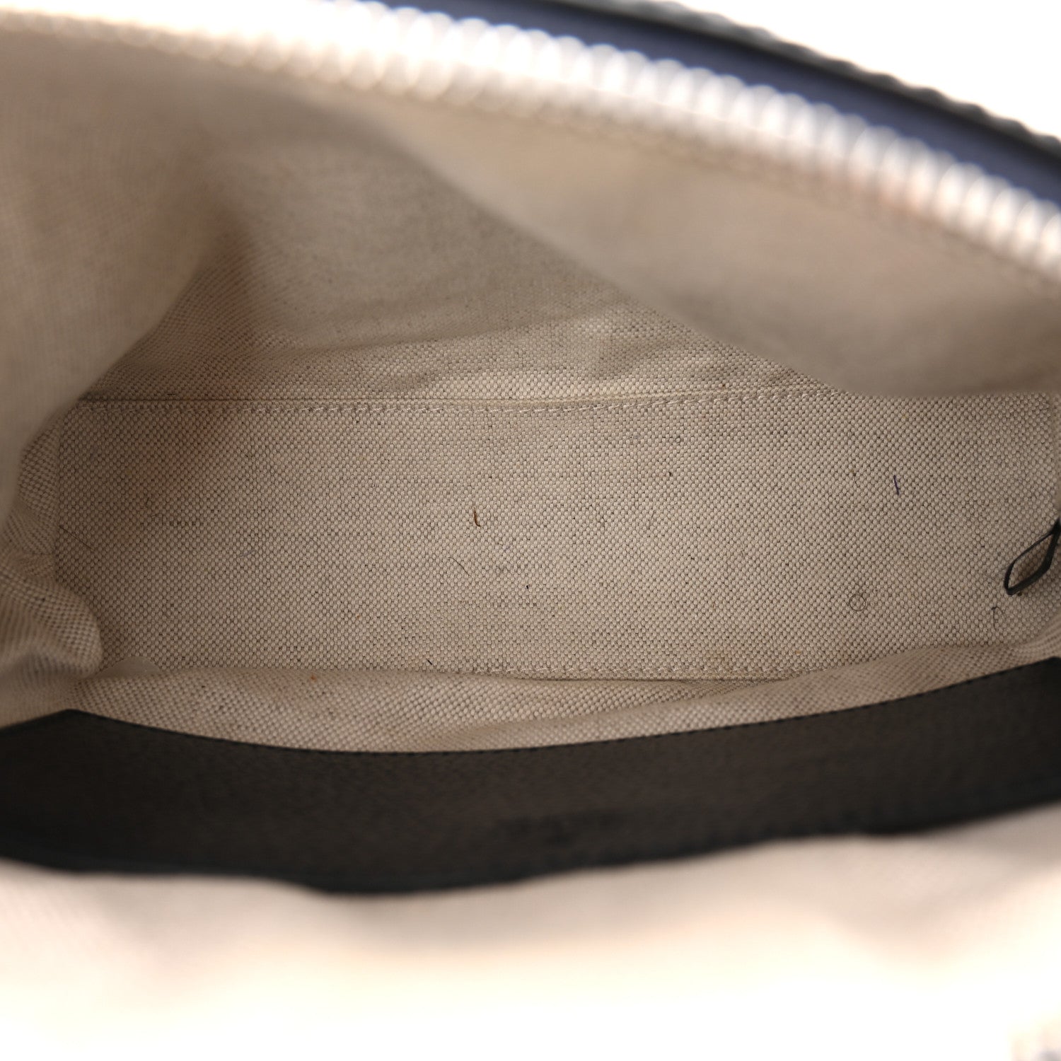 Gucci GG Supreme Monogram Textured Dollar Calfskin Web Small Ophidia Dome Shoulder Bag Beige Blue 5 of 11