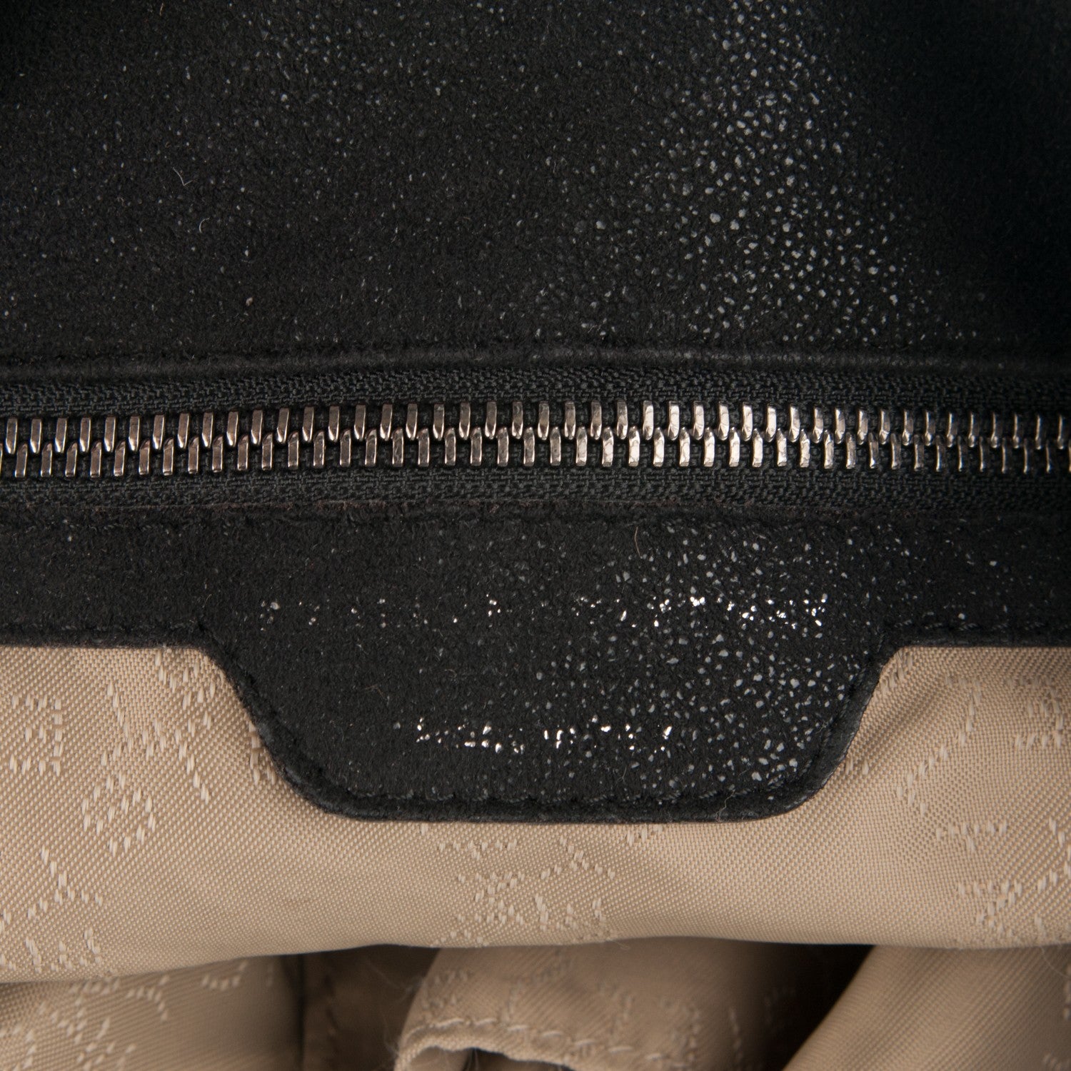 Stella McCartney Shaggy Deer Big Falabella Tote Black 5 of 8