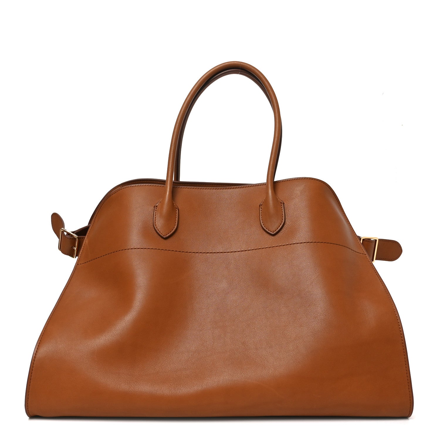 The Row Polished Saddle Calfskin Soft Margaux 17 Cuir 1 of 9
