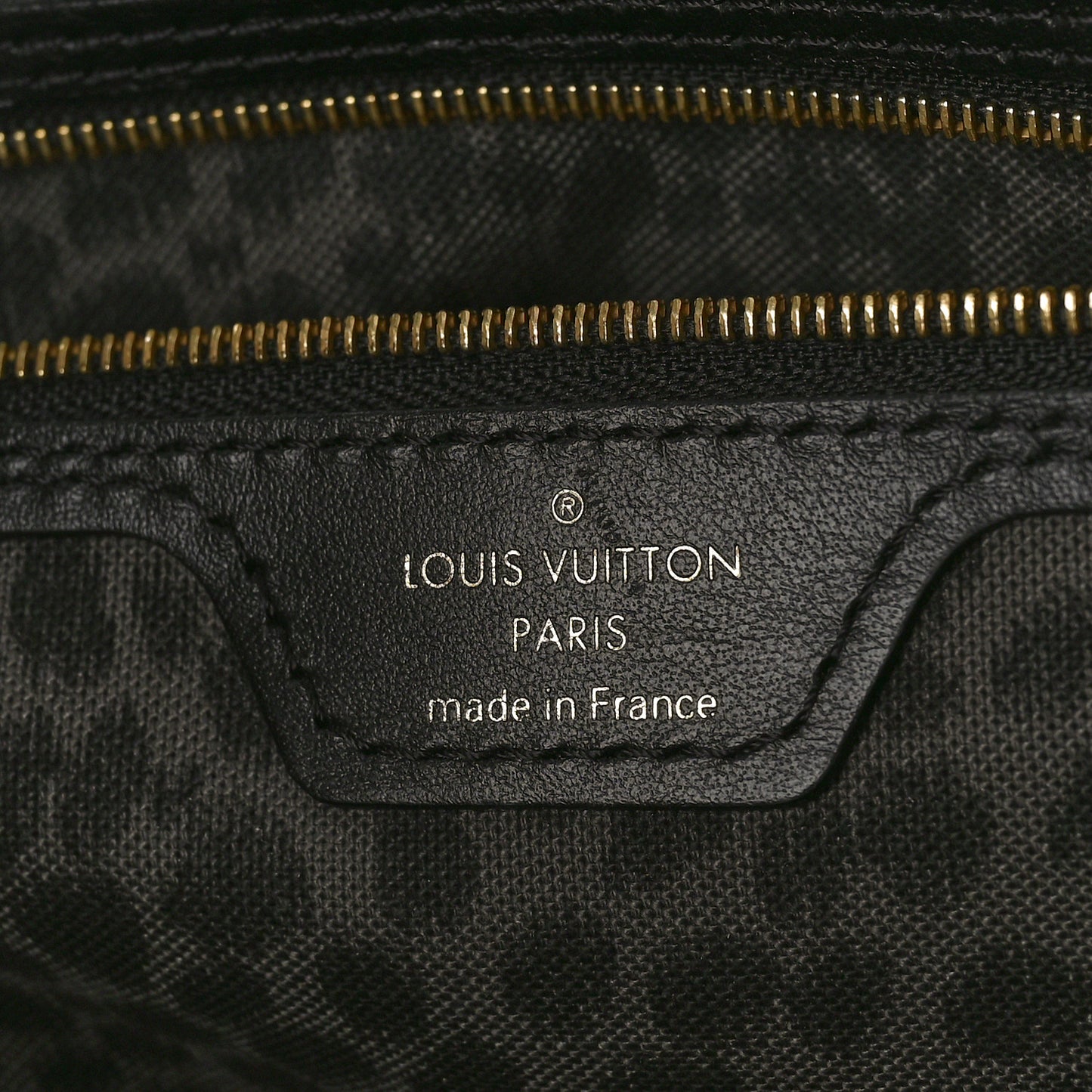 Monogram Giant Wild At Heart Neverfull MM Black