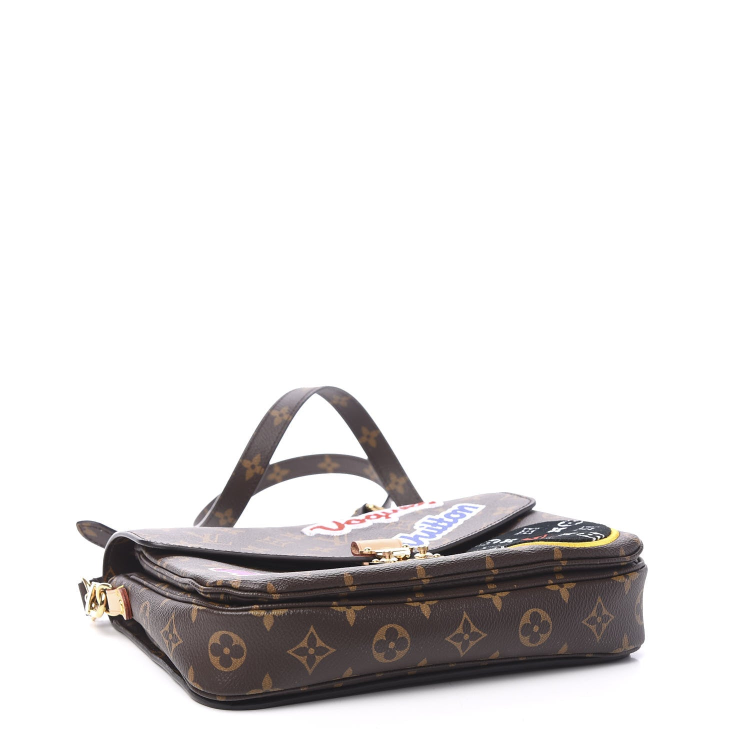 Louis Vuitton Monogram Patches Pochette Metis 3 of 8