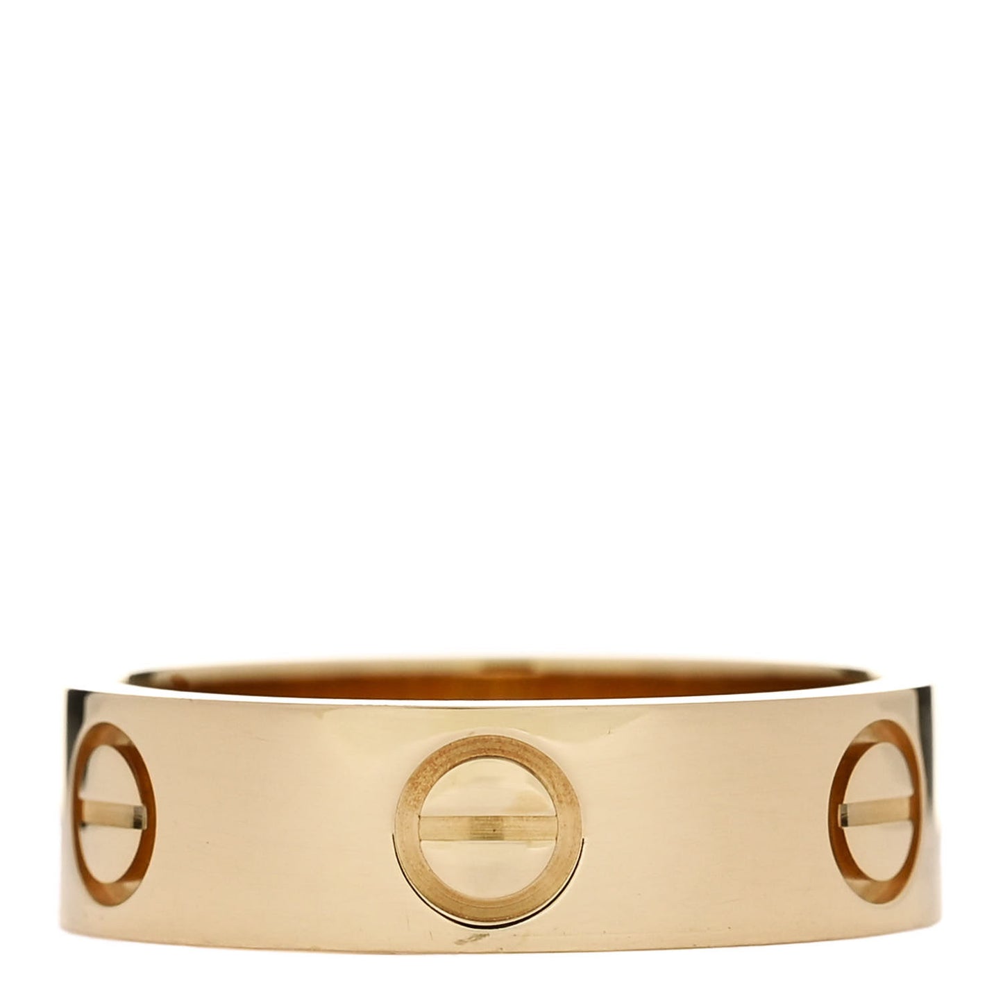 18K Yellow Gold 5.5mm LOVE Ring 53 6.25