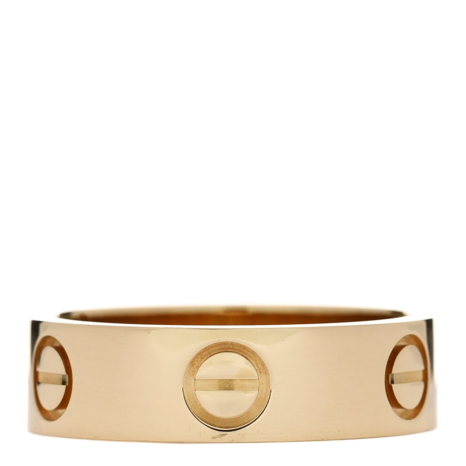 Cartier 18K Yellow Gold 5.5mm LOVE Ring 53 6.25 3 of 5