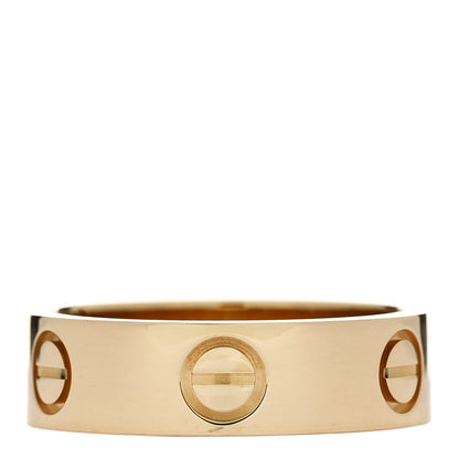 Cartier 18K Yellow Gold 5.5mm LOVE Ring 53 6.25 3 of 5