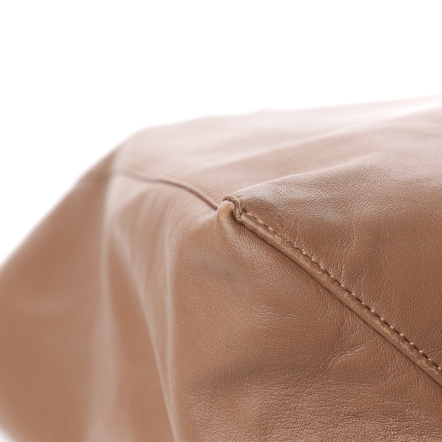 Celine Lambskin Vertical Cabas Beige Brown 17 of 21