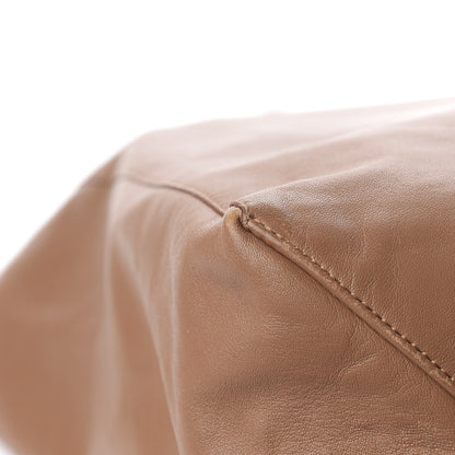 Celine Lambskin Vertical Cabas Beige Brown 17 of 21