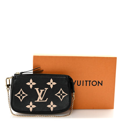 Louis Vuitton Empreinte Monogram Giant Mini Pochette Accessories Black 7 of 7