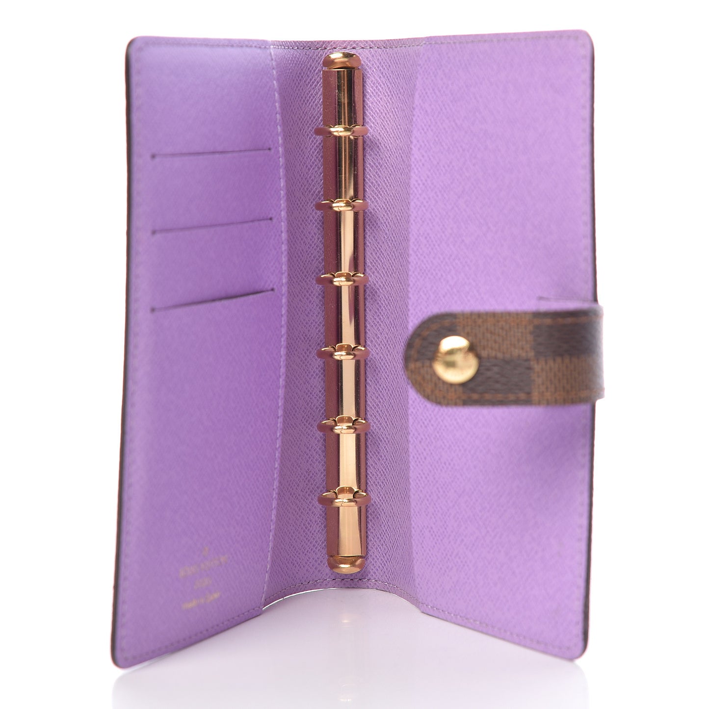 Damier Ebene Illustre Small Ring Agenda
