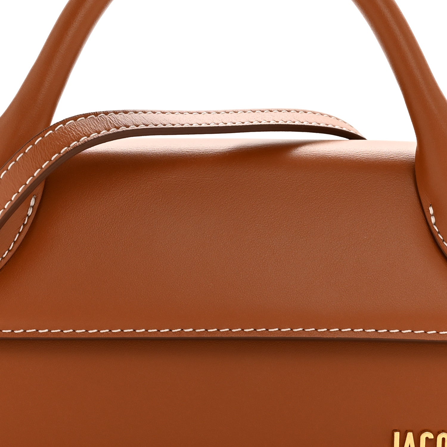 Jacquemus Smooth Calfskin Le Chiquito Long Light Brown 7 of 11