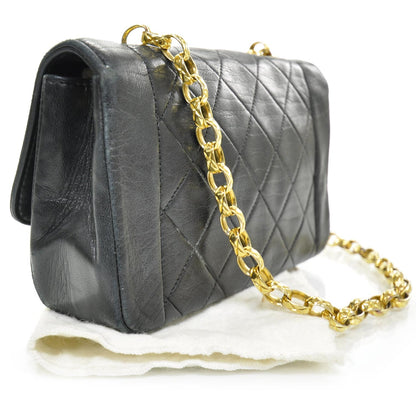 Chanel Lambskin Mini Flap Navy GHW 2 of 11