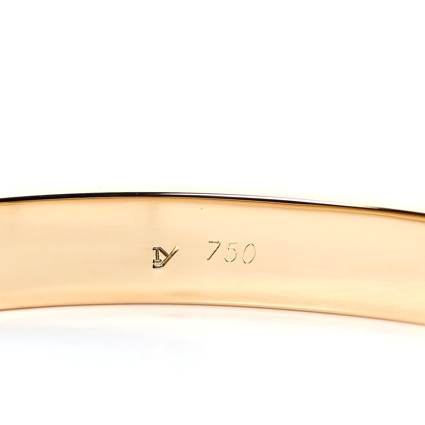 18K Yellow Gold LOVE Bracelet 17