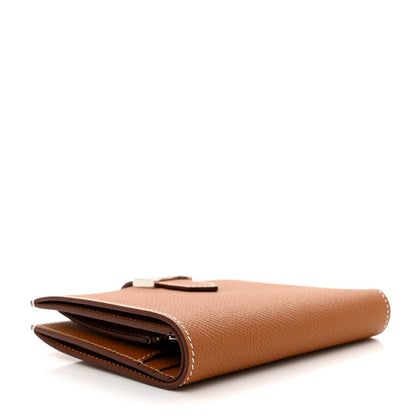 Hermes Epsom Bearn Compact Wallet Gold 4 of 7